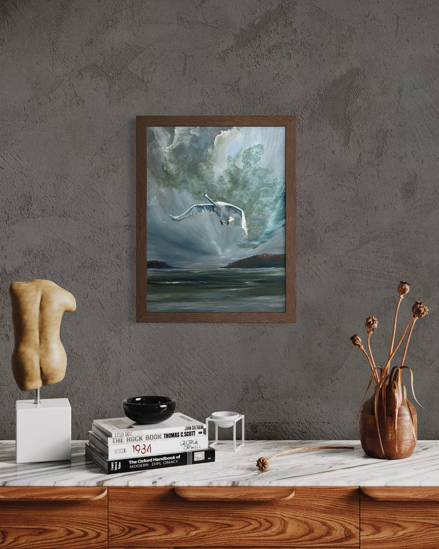 Trumpeter (Oil Painting)