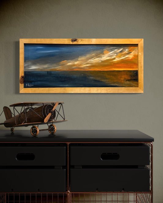 Slow  Burn (Original Painting)