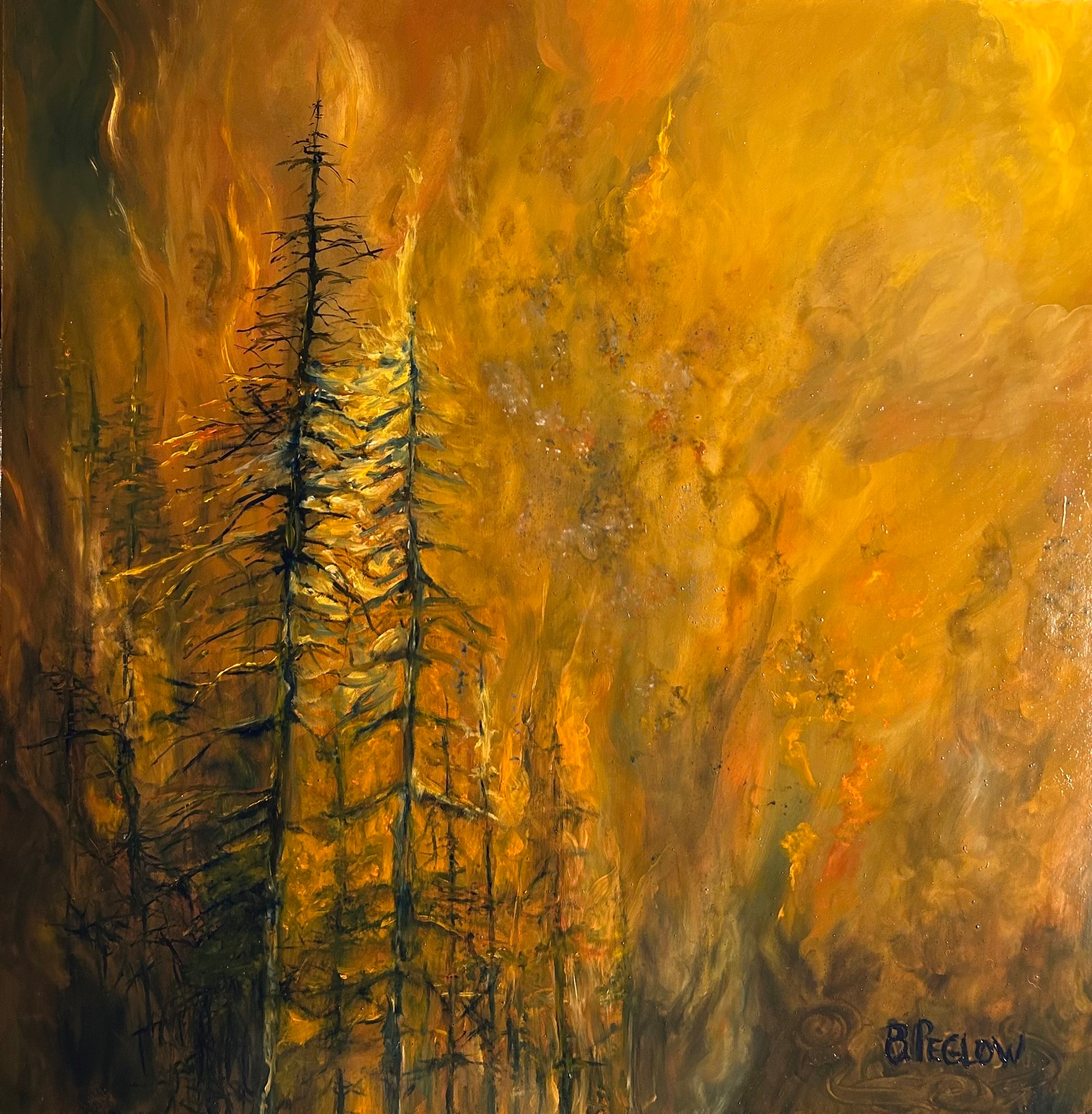 Firestarter (Original Painting) – Peglow Paintings