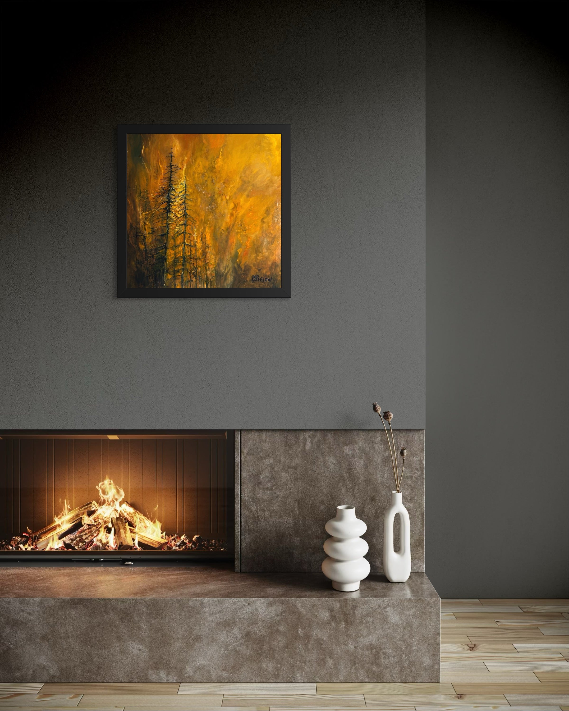Firestarter (Original Painting) – Peglow Paintings