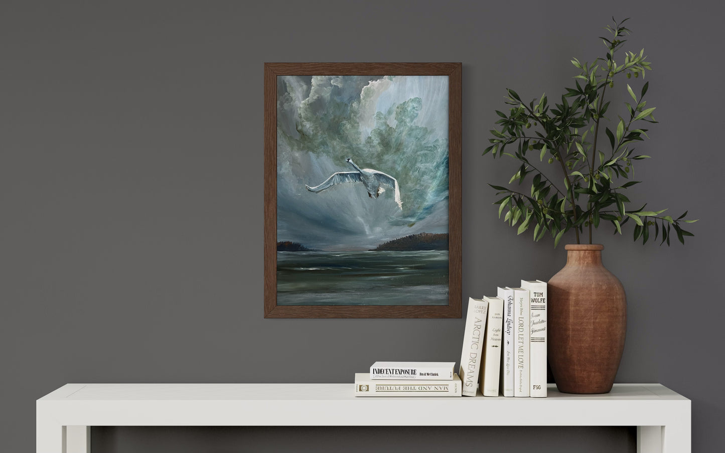 Trumpeter (Oil Painting)