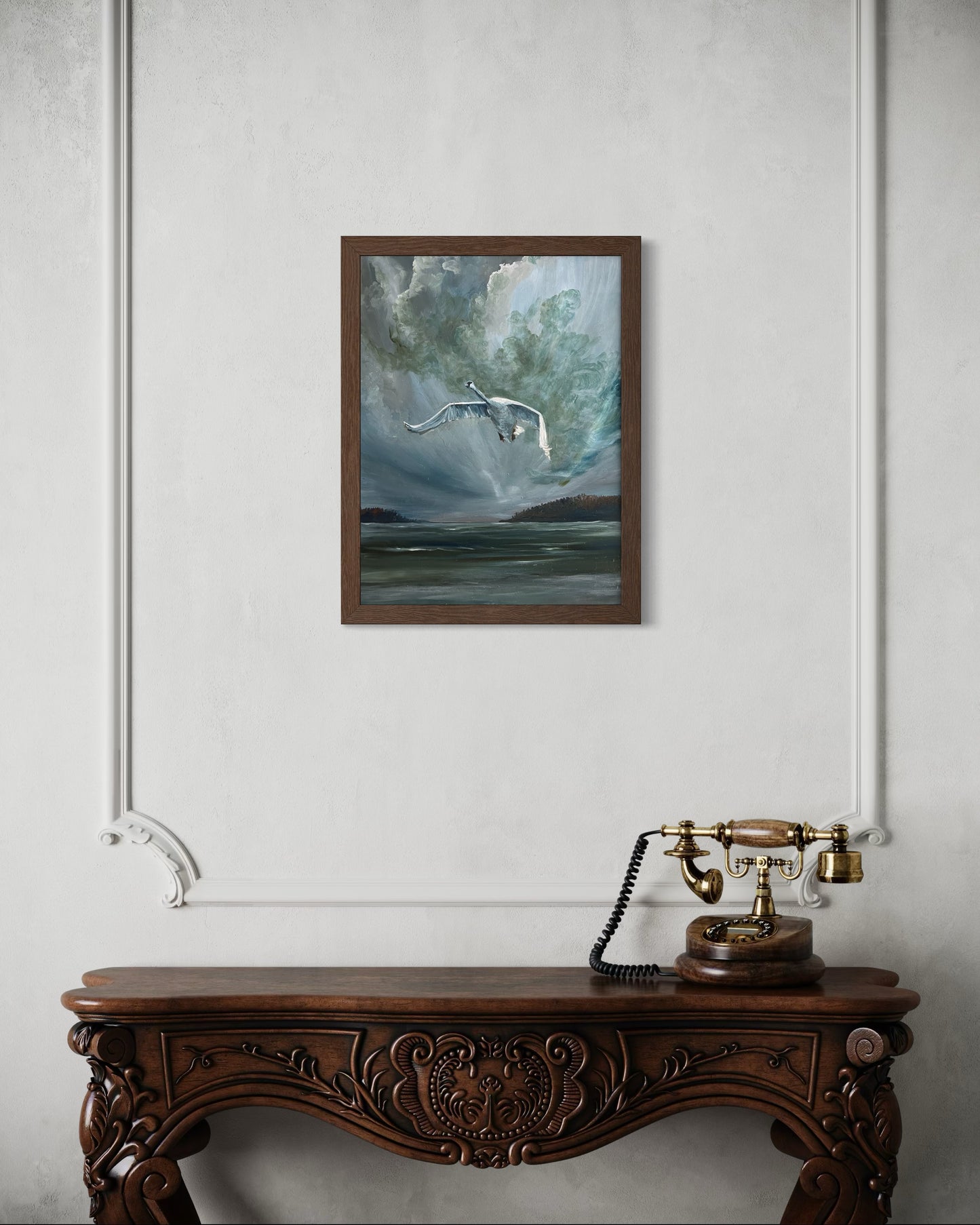 Trumpeter (Oil Painting)